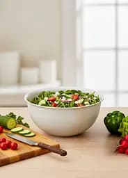 Миска Stars Plast кругла матова бежева 5 л (94210/беж) - мініатюра 3