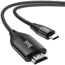 Адаптер Hoco UA16 Type-C to HDMI TV HD on-screen cable Metal сірий