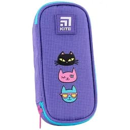 Пенал м'який Kite Catris 21x8.5x4.5 см фіолетовий (K24-662-17)