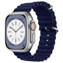 Ремінець Ocean Band для Apple Watch 38/40/41/42mm(ser.10) Синій / Deep navy