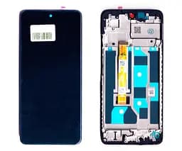 Дисплей для Xiaomi Redmi Note 10 Pro, чорний, з рамкою, з широким обідком, (OLED)