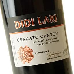 Вино Didi Lari Granato Canyon червоне напівсолодке 9-13% 0.75 л - мініатюра 5