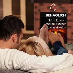 Електричний камін Klarstein Villach 1800 Вт (10032595) - мініатюра 5