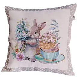 Подушка Прованс Чарівність Зайченя гобелен 45х45 см (44286)