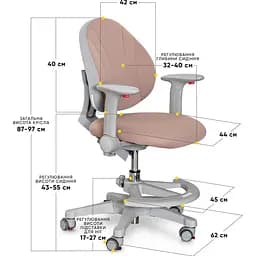 Дитяче крісло Evo-kids Mio-BR (Y-407 BR)  - мініатюра 2