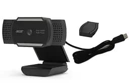 Веб-камера Acer FHD Webcam Black (HP.EXPBG.019) - мініатюра 3