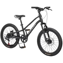 Велосипед 20 дюймів дитячий Montasen Mountain bike 20" AB03 чорний