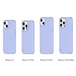 Рідкий силіконовий чохол Vokamo для iPhone 15 Pro Max із магнітом MagSafe White - мініатюра 5
