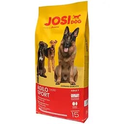 Сухой высокоэнергетический корм JosiDog Agilo Sports для спортивных собак (26/16) с домашней птицей 15 кг