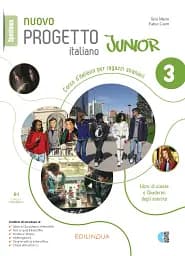 Progetto Italiano Junior Nuovo 3 Libro & Quaderno + audio + video (QR code)