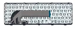 Клавіатура для HP ProBook (450 G0, 450 G1, 450 G2, 455 G1, 455 G2, 470 G0, 470 G1, 470 G2) Чорна, (Чорна рамка) - мініатюра 2