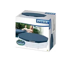 Тент 28031 Intex для каркасного бассейна d=366 см, в коробке (6941057420318)