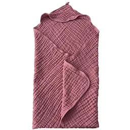 Детское полотенце с капюшоном Lovely Svi органический хлопок (муслин) – 80 x 80 см, от 0 до 2 лет Розовый (2001251)