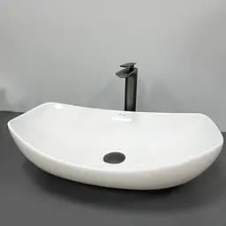 Умивальник VBI Ostuni white накладний VBI-012601, Білий - мініатюра 2