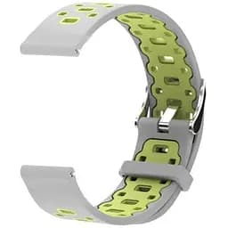 Спортивний ремінець Primo Perfor Classic для Garmin Vivoactive 3/ Vivomove HR/ Forerunner 245/645 Grey Green