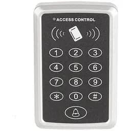 Накладна кодова клавіатура Voltronic внутрішня кнопкова з вбудованим зчитувачем Proximity карт T1-ID (115 х 80 х 23)