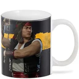 Кухоль GeekLand Mortal Kombat Мортал Комбат лю кан MK.02.46 330 мл білий