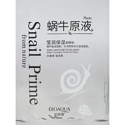 Маска для обличчя поживна Bioaqua Mask Snail Prime, 30 г