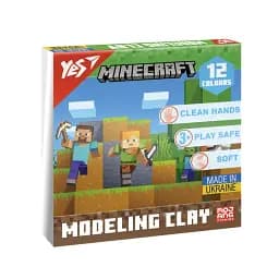 Пластилин Yes "Minecraft" 540668 12 цветов Разноцветный