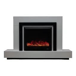 Электрический камин Fireplace Craftsman Tokado White Bluetooth звук потрескивания дров (10080122)