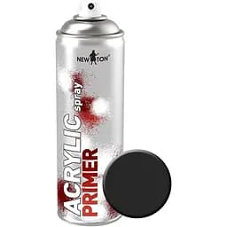 Эмаль New Ton грунт акриловый черный аэрозоль 500 мл