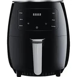 Аеро фритюрниця Zepline ZP-085 повітряна безмасляна 3000 Вт 6л Сріблястий