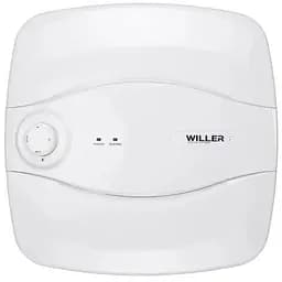 Водонагреватель Willer PU10R New optima mini, белый, 1500W, 10л, мокрый ТЭН, вертикальный, механическое управление, под мойкой,