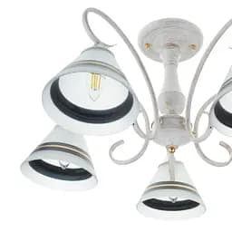Люстра Brille в спальню E27 60W WH (LK-707S/5) - мініатюра 7