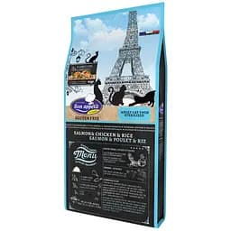 Сухий корм для дорослих стерилізованих кішок та кастрованих котів Bon Appetit Cat Salmon&Chicken&Rice з лососем, куркою та рисом 12 кг
