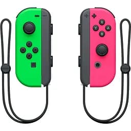 Набор контроллеров Nintendo Joy-Con, зеленый с розовым (45496430795)