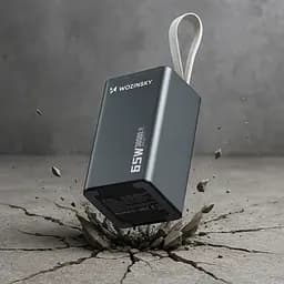 УМБ Wozinsky 30000mAh K65+ 65W PD,QC USB-A,2xUSB-C Gray - мініатюра 5
