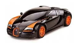 Машинка Rastar Bugatti Veyron Grand Sport на управлении 1:24 черный 47000