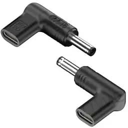 Перехідник Dell Type-C to DC Adapter YX-10 PD19 5V 4.5 x 3.0 мм Чорний