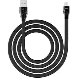 USB Cable Hoco U57 Twisting MicroUSB Black 1.2m
