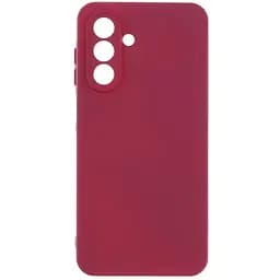 Чохол Silicone Cover з рамкою камери A Samsung Galaxy A26 5G Maroon (36974_3609708)