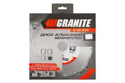 Диск відрізний алмазний MasterTool по бетону каменю граніту Granite 230 мм сегментний - мініатюра 2