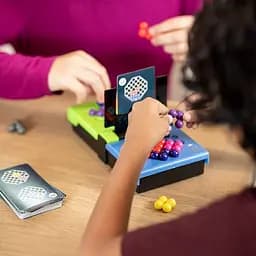 Настільна гра головоломка "IQ game toys" IQ-5 ігрове поле, кульки, 40 карток - мініатюра 5