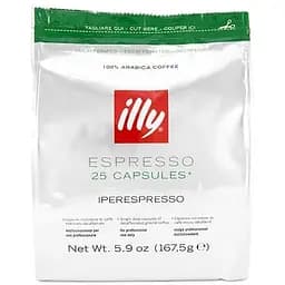 Кофе в капсулах iperEspresso Illy в пакете Decaff 25 шт