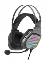 Навушники Bloody G560 Gun Grey ігрові мікрофон Hi Fi 7.1 віртуальний звук USB