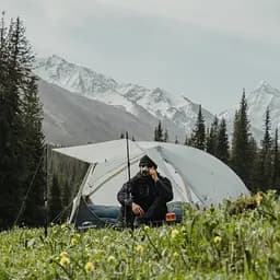 Намет двомісний Naturehike Star River (CNK2450WS022) коричневий - ультралегкий - мініатюра 3