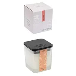 Ароматична свічка "Love home" AXW2027-2(White Musk) у скляному стакані з кришечкою