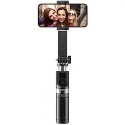 Монопод трипод беспроводной XO SS10 Mini Bluetooth 80 см селфи палка штатив с зеркалом и треногой Черный