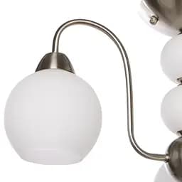 Люстра стельова Brille з підсвічуванням LED E27 60W PN (LK-265C/3) - мініатюра 5