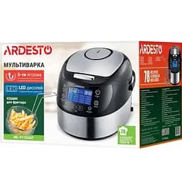 Мультиварка Ardesto срібляста 860 Вт (MC-P17DGDF) - мініатюра 12