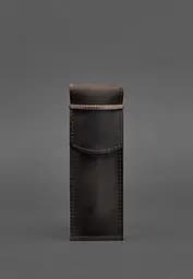 Шкіряний чохол для ручок 1.0 темно-коричневий Crazy Horse