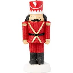 Свеча новогодняя парафиновая Novogod'ko Щелкунчик 14.5х6 см (974663)