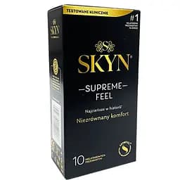 Презервативы Skyn ​​Supreme Feel без латекса 10 шт. (ROZ6501053566)