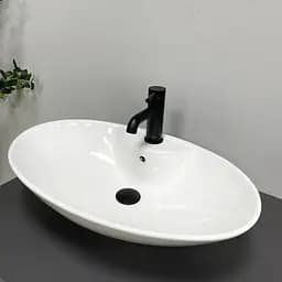 Умивальник VBI Carovilli white накладний VBI-015504, Білий