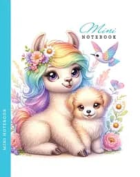 Блокнот, 80 г, інтегральний, 128x165 мм, 48 аркушів, чисті аркуші, матова ламінація, дизайн 24300