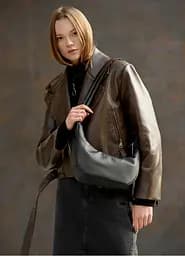 Женская сумка Sambag HOBO S черный 30 х 13 х 8 см (53100001)